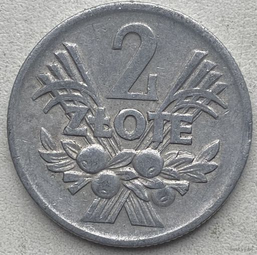 Польша 2 злотых 1974 г.