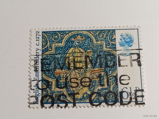 Великобритания 1976. Рождественские марки