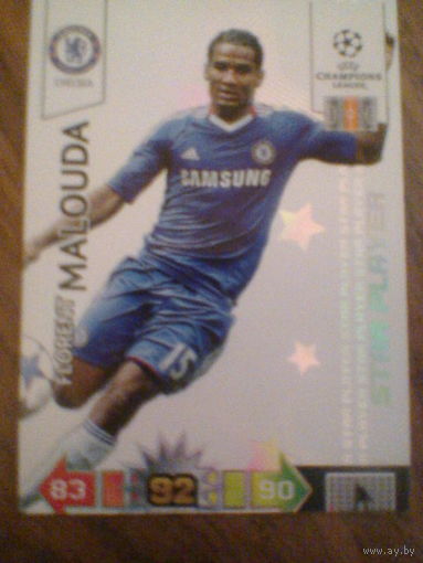 FLORENT MALOUDA  ЧЕЛСИ АНГЛИЯ--лига чемпионов-2010/11