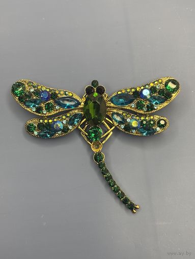 Брошь стрекоза