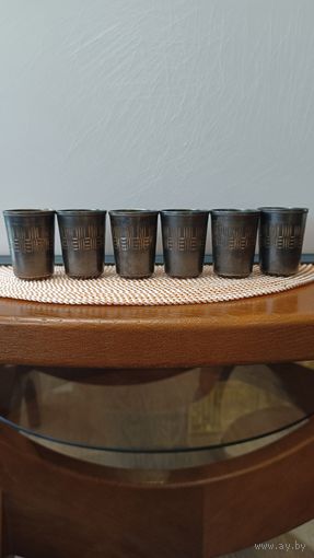 Рюмки стопки серебро 916 проба
