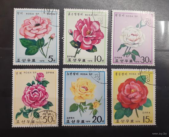 Корея. 1979 год. Флора. Цветы (251)