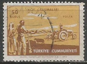 Турция. Земледелие. 1969г. Mi#2131.