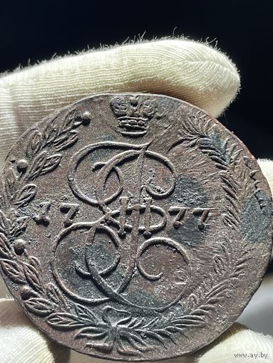 5 копеек 1777 ЕМ без МЦ.Кладовая.Состояние!
