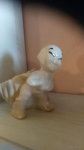 Статуэтка Монгольский мальчик с корзиной