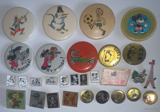 Значки детские, СССР. Цена за один значок