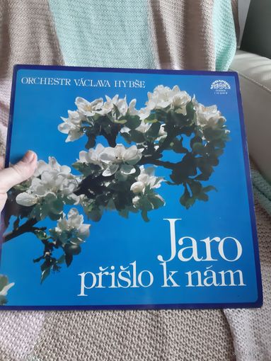Пластинка ORCHESTR VACLAVA HYBSE. Jaro prislo k nam.