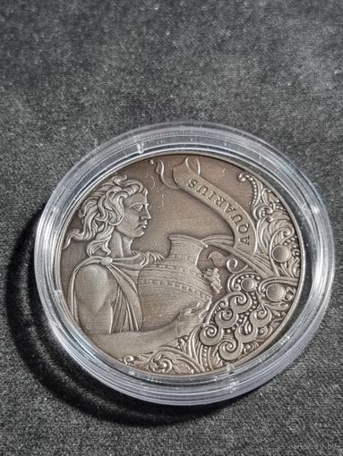 Беларусь 1 рубль 2014 Водолей Unc