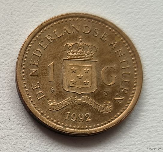 Нидерландские Антильские острова 1 гульден, 1992 4-7-7