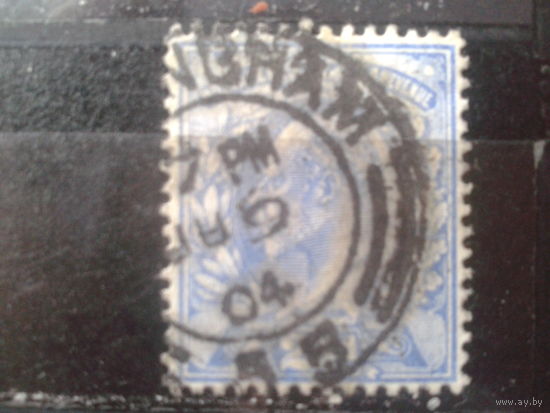 Англия 1902 Король Эдуард 7 2,5 пенса