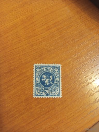 1919 Литва Мих 42 герб Погоня (3-13)