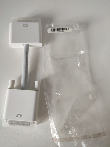 Адаптер ОРИГИНАЛ Apple 603-8471 DVI MALE TO DVI FEMALE Adapter
