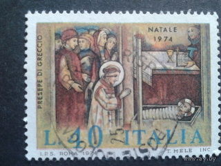 Италия 1974 Рождество полная фреска