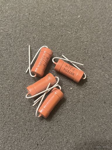 Резистор 330 кОм, МЛТ-2 (, б/у, цена за 1шт)