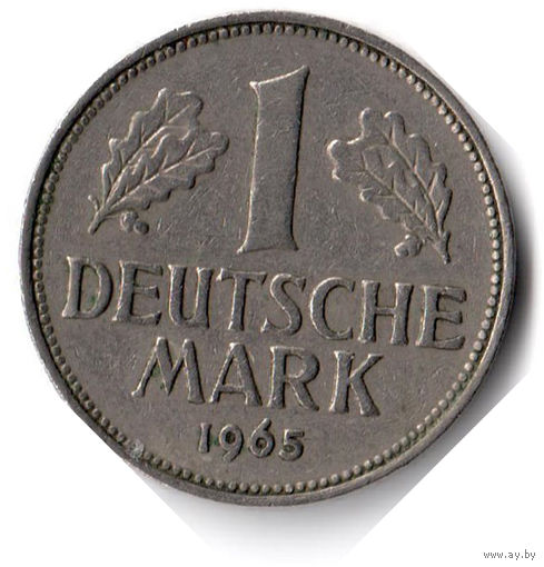 Германия. 1 марка. 1965 F