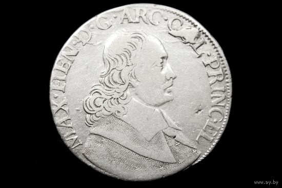 Талер 1663 г. Льеж (Бельгия), Максимилиан