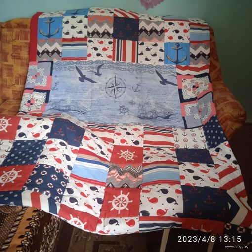Одеяло стеганое! Пэчворк! Hand Made!