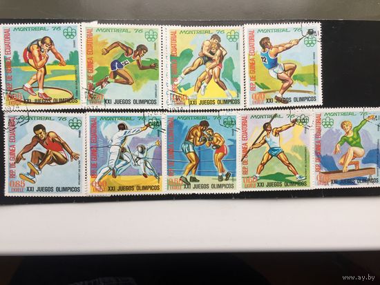 Экваториальная Гвинея 1976 год. XXI Олимпийские игры в Монреале
