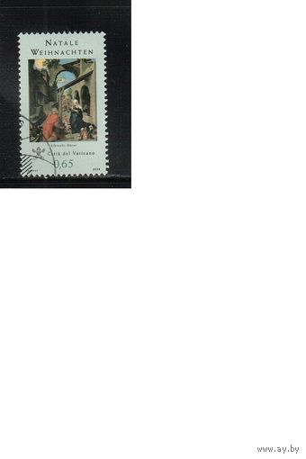 Ватикан-2008,(Мих.1627) гаш.   , Рождество, Живопись
