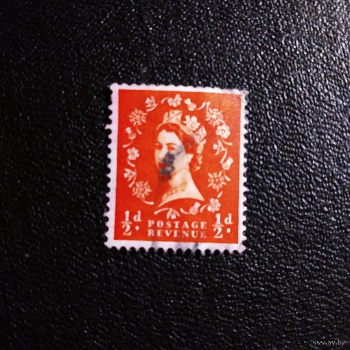 Марка Великобритания 1955-1957 г.г. Королева Елизавета II