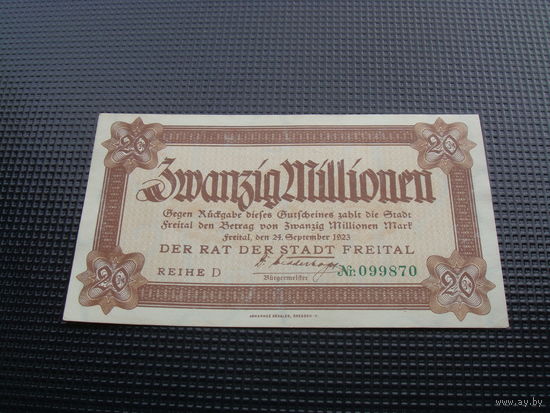 Германия 20000000 20 миллионов  марок 1923
