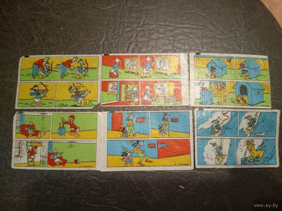 Вкладыши Жвачки Дональд Дак * Donald Duck *\1