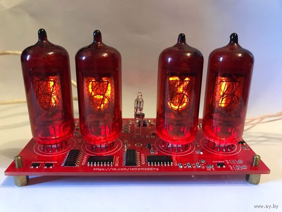 Плата для часов на лампах Z570M, Z573M, Z574M с WiFi ESP8266