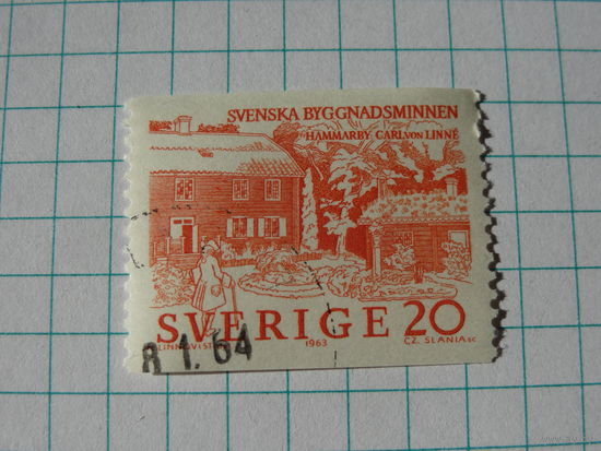 Швеция 1963 исторические здания