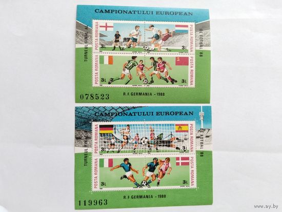 Румыния  1988 2  бл. футбол