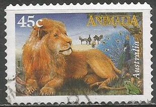 Австралия. Лев. 1996г. Mi#1582.