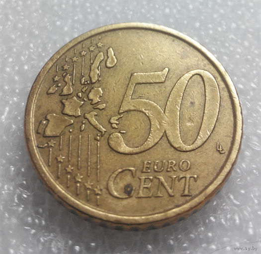 50 евроцентов 2002 Италия #01