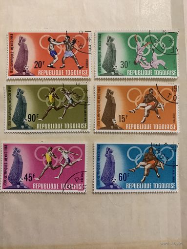 Того 1968. Летняя олимпиада Мехико-68