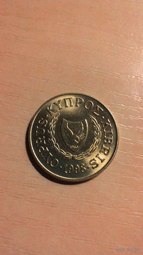Кипр, 20 центов 1998.