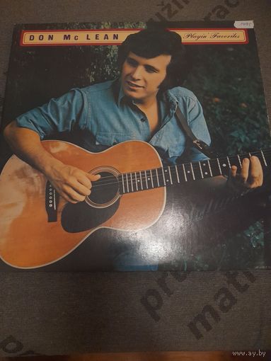 DON McLEAN " PLAYIN' FAVORITES " 1973 LP USA UNITED ARTISTS UA-LA161-F NM/NM NM