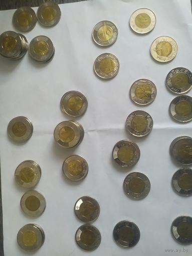 Монета канада $2