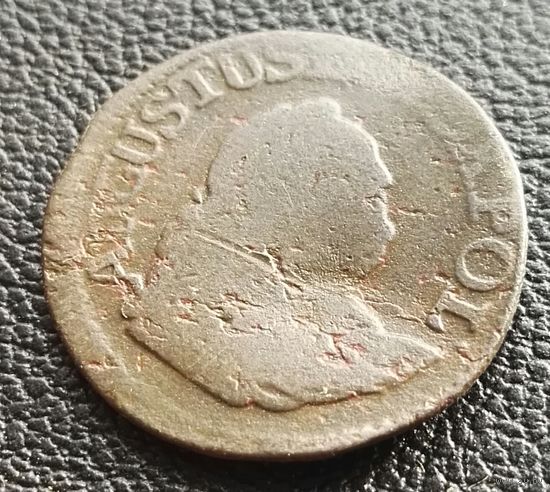 1 грош 1755 Август III ВКЛ