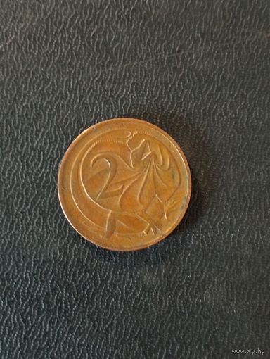 Австралия 2 цента 1971 г.