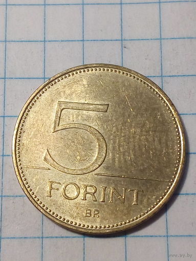 5 форинтов Венгрия 2010 год