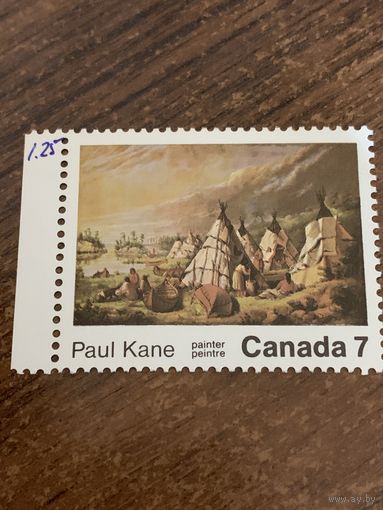 Канада. Искусство. Paul Kane. Марка из серии