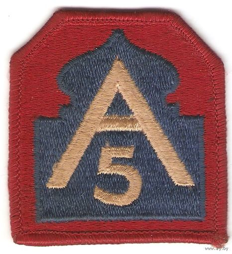Нарукавный знак 5-й армии США