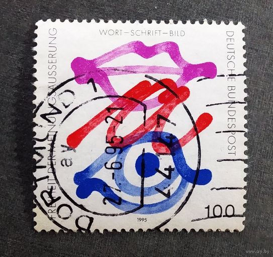 МАрка Германия 1995 год Демократические права