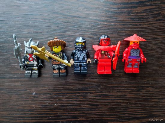 Фигурки lego Ninjago человечки лего ниндзяго аксессуары набор аналог