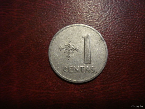 1 цент 1991 года Литва