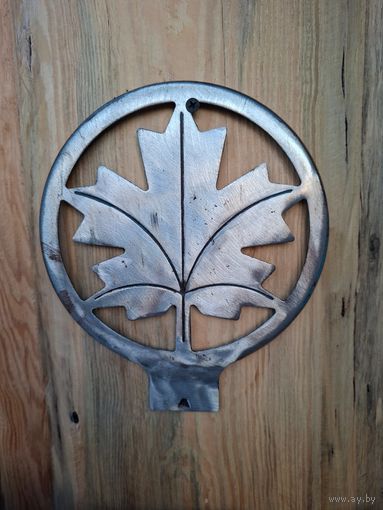 Лист кленовый ,Сталь,