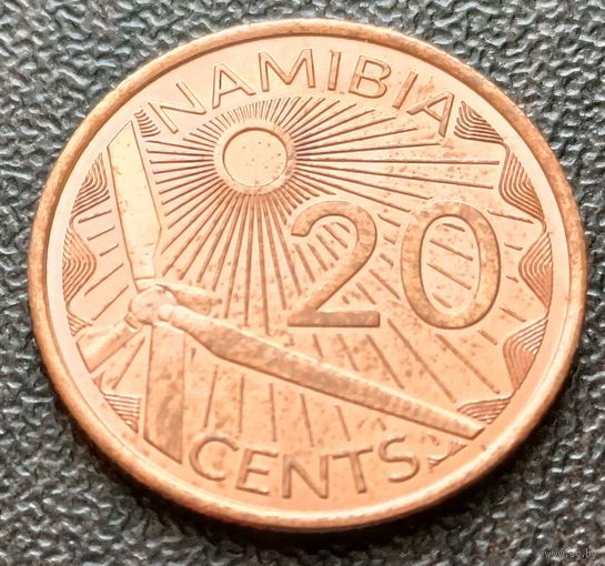 Намибия 20 центов, 2025   ( 1-1-1 )