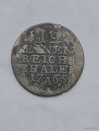 1/2 талера 1765г.