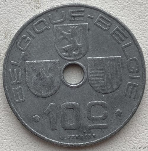 Бельгия 10 сантимов 1943 г.