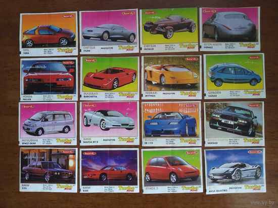 Вкладыши Турбо TURBO Super (серия 401-470) Цена за лот 31 штук