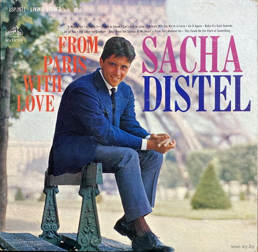 Sacha Distel – From Paris With Love, LP, USA 1962