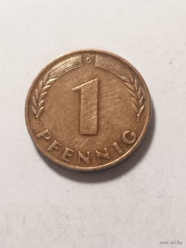Германия 1 пфенинг 1950 G